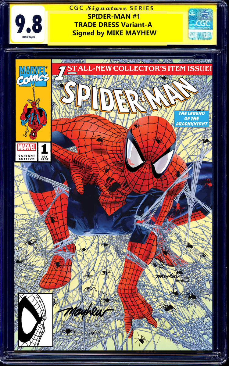 MILES MORALES: SPIDER-MAN #39 IVAN TAO SIGNED COA TRADE DRESS VARIANT-A