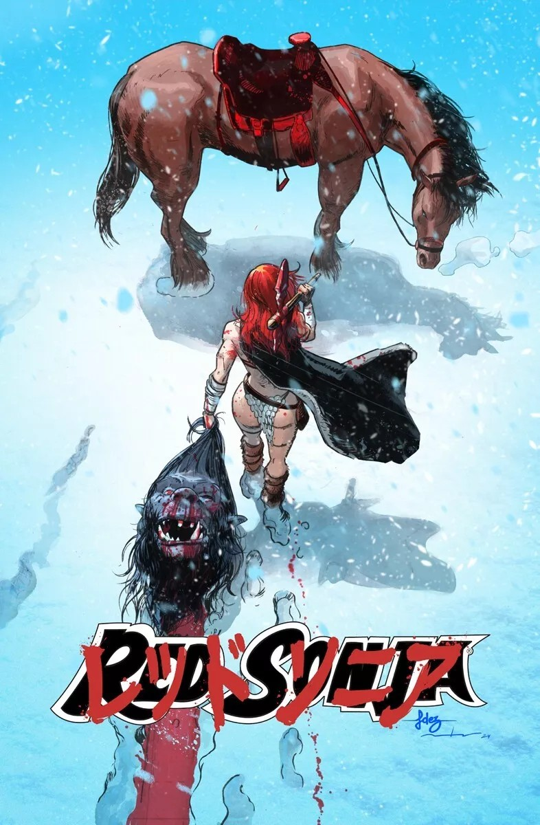 アメコミ hone RED SONJA #17 JAVIER FERNANDEZ MEGACON 2025 AKIRA HOMAGE EXCLUSIVE