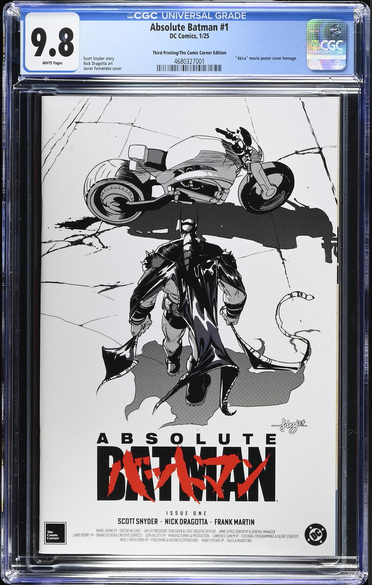ABSOLUTE BATMAN コミックセット Absolute Batman 1 2 3 4 5 6 Complete Comic Lot Run Set DC 1st