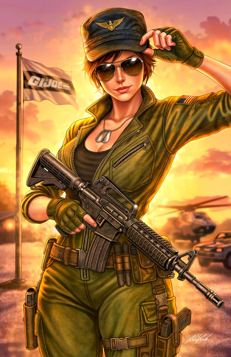 G.I. JOE #328 DAVID DIAS EXCL LADY JAYE VIRGIN VARIANT LTD 500