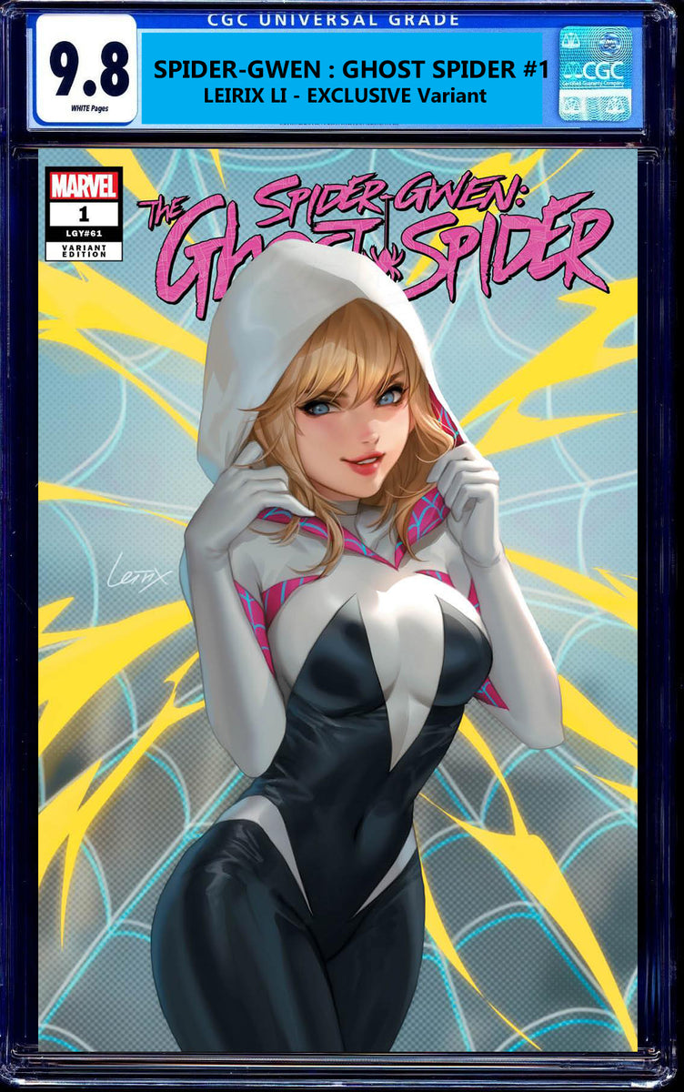 Hotsell CGC 9.8 Spider-Gwen: Ghost Spider #1 Animation cover edition