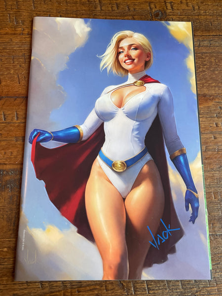 ACTION COMICS #1053 WILL JACK SIGNED POWER GIRL TRADE & VIRGIN VARIANT OPTIONS