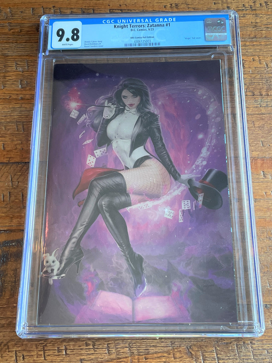 KNIGHT TERRORS ZATANNA #1 CGC 9.8 NATALI SANDERS