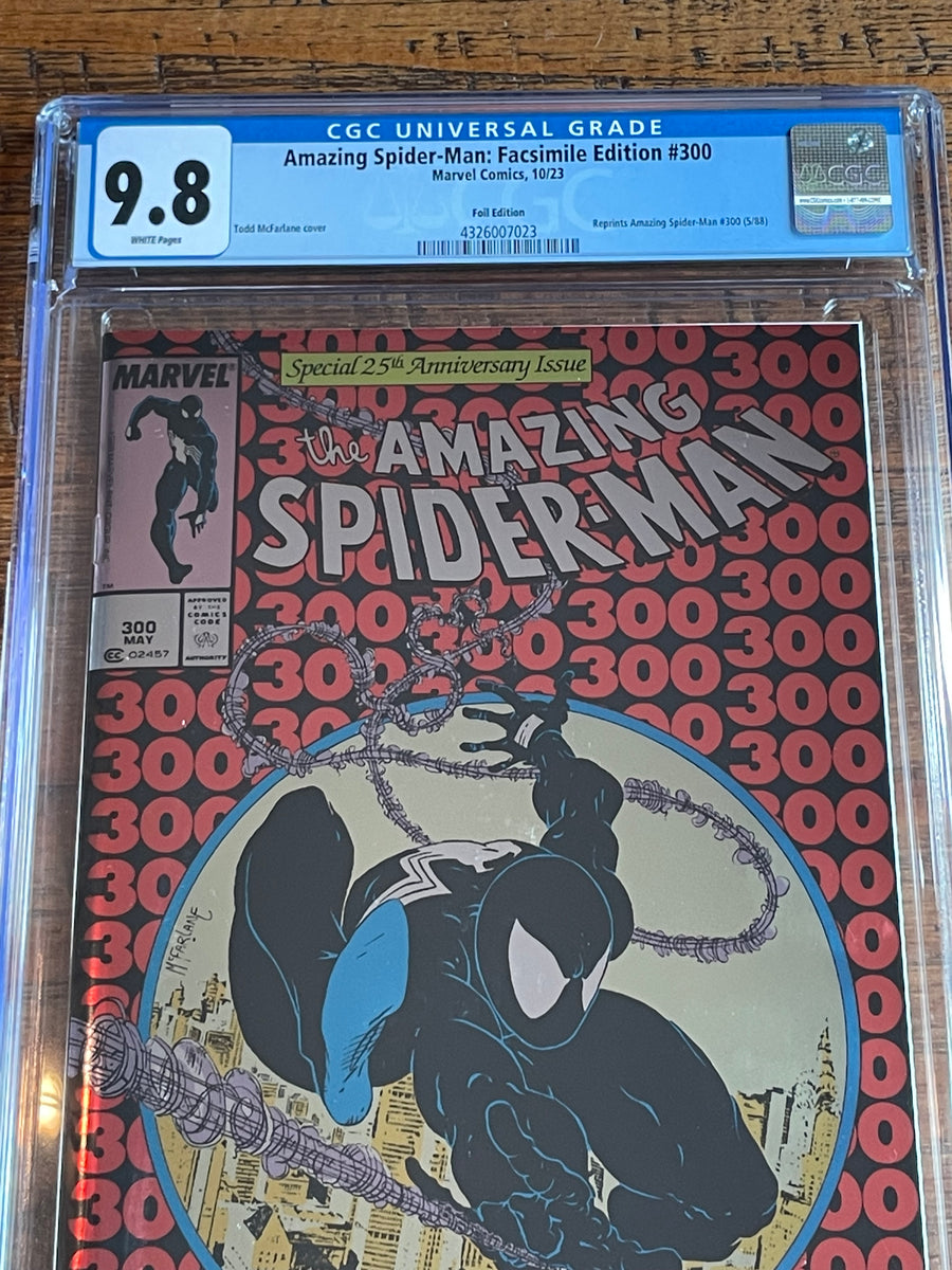 AMAZING SPIDER-MAN #300 FACSIMILE CGC 9.8