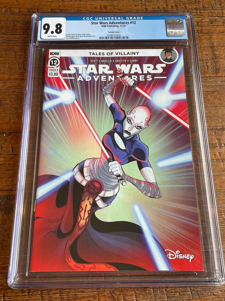 STAR WARS ADVENTURES #12 CGC 9.8 LEE GRIFFITH ASAJJ VENTRISS