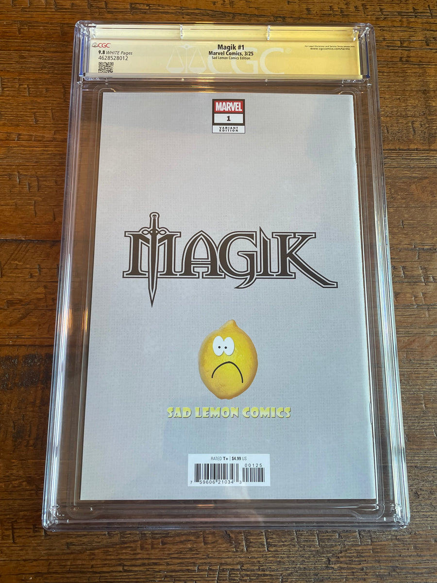 MAGIK #1 CGC SS 9.8 GODTAIL SIGNED EXCL VARIANT LTD TO 1000