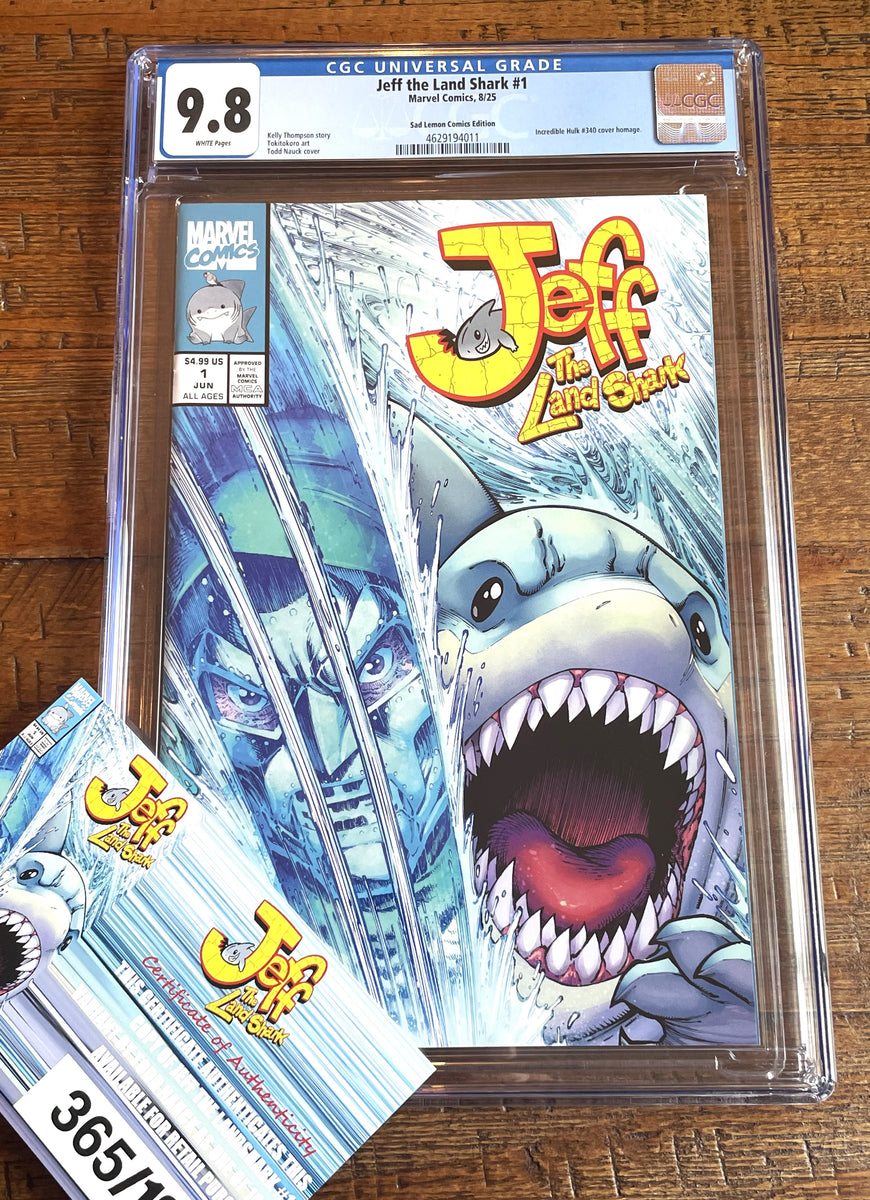 WANDS FC会報 Wonder-land NEO vol.1 2 JEFF THE LAND SHARK #1 TODD NAUCK EXCL 