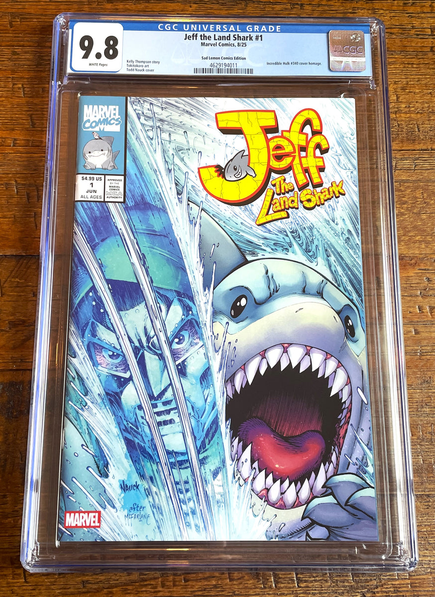 JEFF THE LAND SHARK #1 TODD NAUCK EXCL 