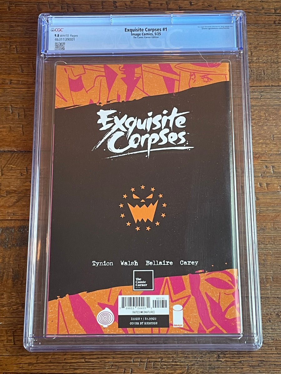 EXQUISITE CORPSES #1 CGC 9.8 REDCODE EXCL 
