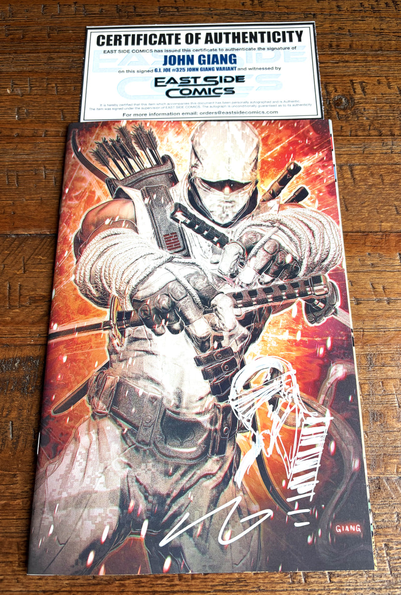 G.I. JOE #325 JOHN GIANG SIGNED REMARK MEGACON 2026 EXCL STORM