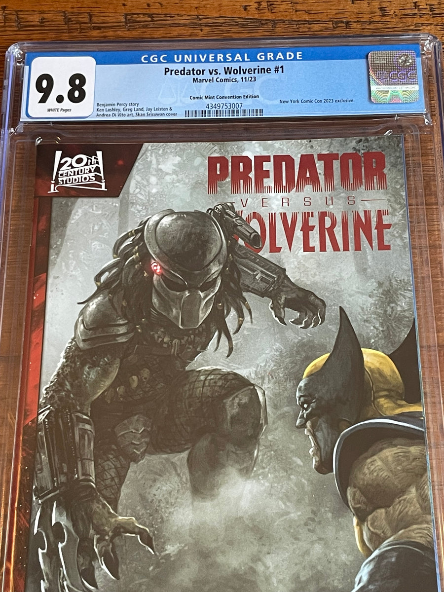 サイン入りアメコミ全巻セット　Predator Vs. Wolverine Amazon.com: Predator Vs. Wolverine (Predator Vs. Wolverine