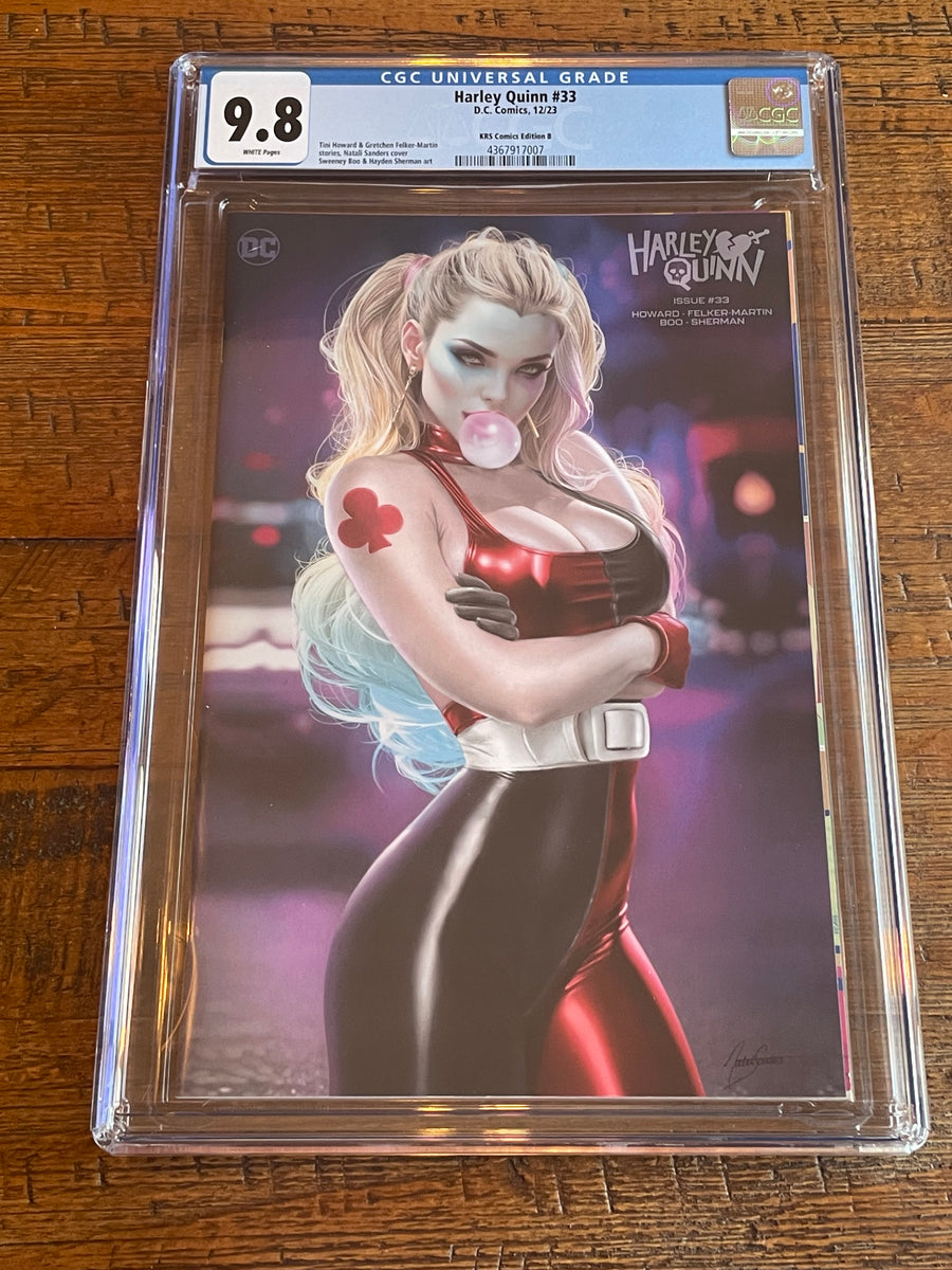 Harley Quinn #1 Natali Sanders Trade Variant CGC offers 9.8