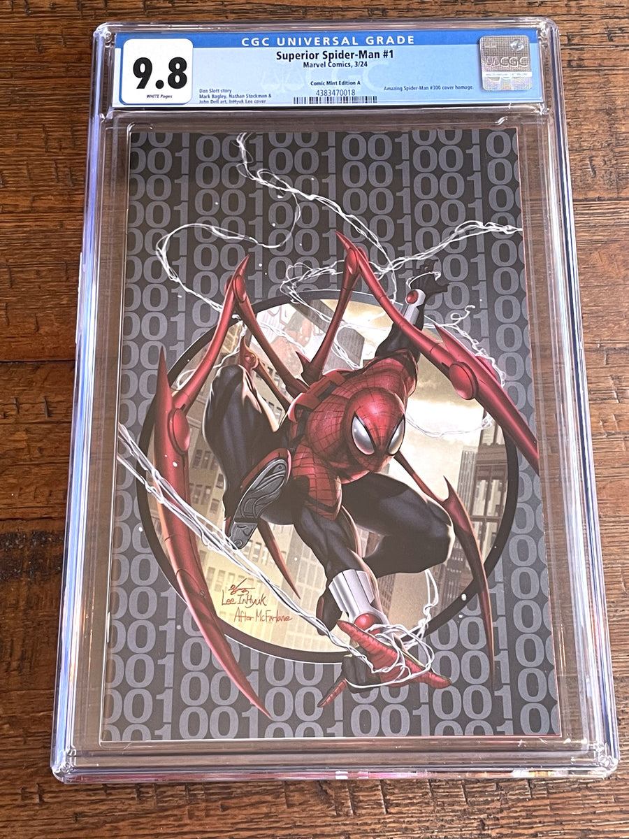 CGC 9.8 Marvel Comics #1000 INHYUK popular LEE Variant VENOM vs SPIDERMAN! In-hyuk!