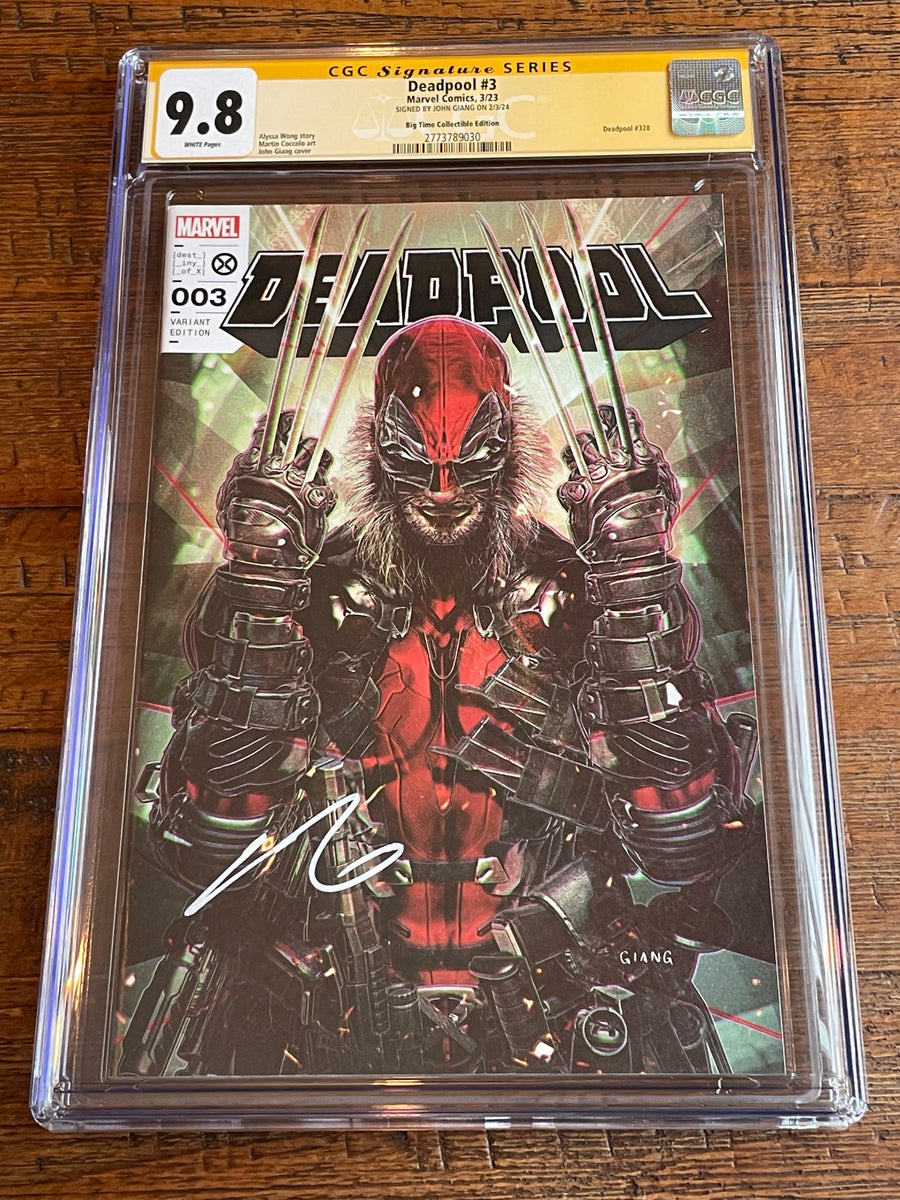 Deadpool #3 John Giang Virgin Variant purchases CGC 9.6