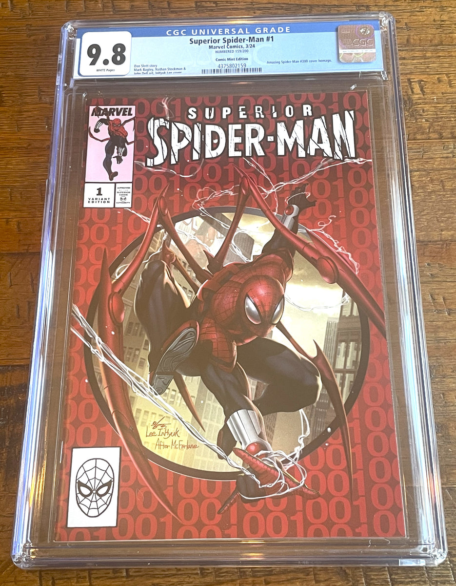 SUPERIOR SPIDER-MAN #1 CGC 9.8 INHYUK LEE