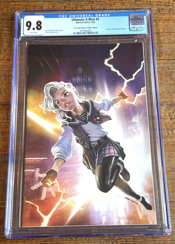 ULTIMATE X-MEN #2 CGC 9.8 SKAN FAN EXPO PHILLY EXCL "VIRGIN" VARIANT LE TO 500