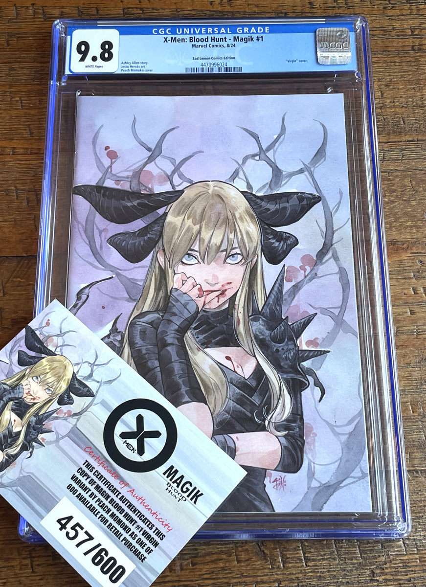 X-MEN BLOOD HUNT #1 桃桃子先生 バージンバリアント　+3冊 X-MEN BLOOD HUNT MAGIK #1 CGC 9.8 PEACH MOMOKO EXCL 