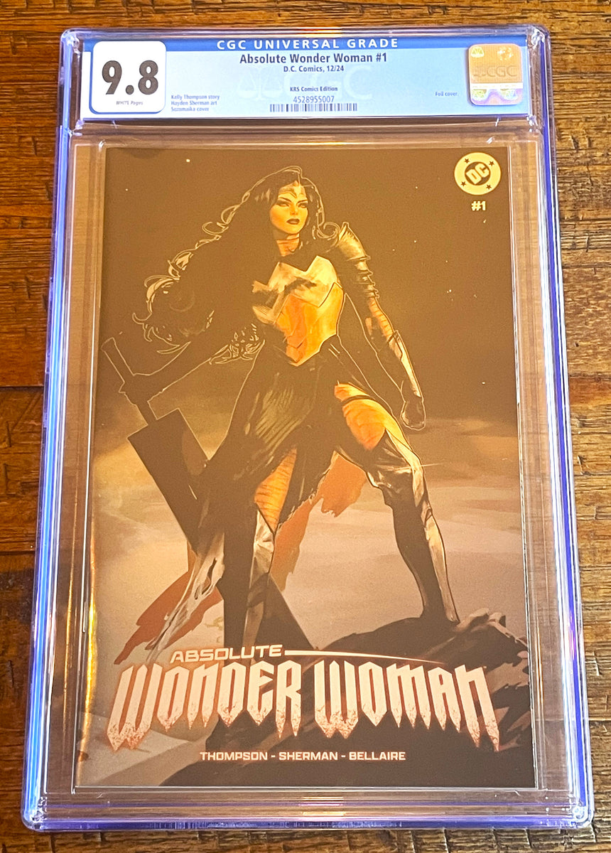 ABSOLUTE WONDER WOMAN #1 CGC 9.8 SOZOMAIKA EXCL 