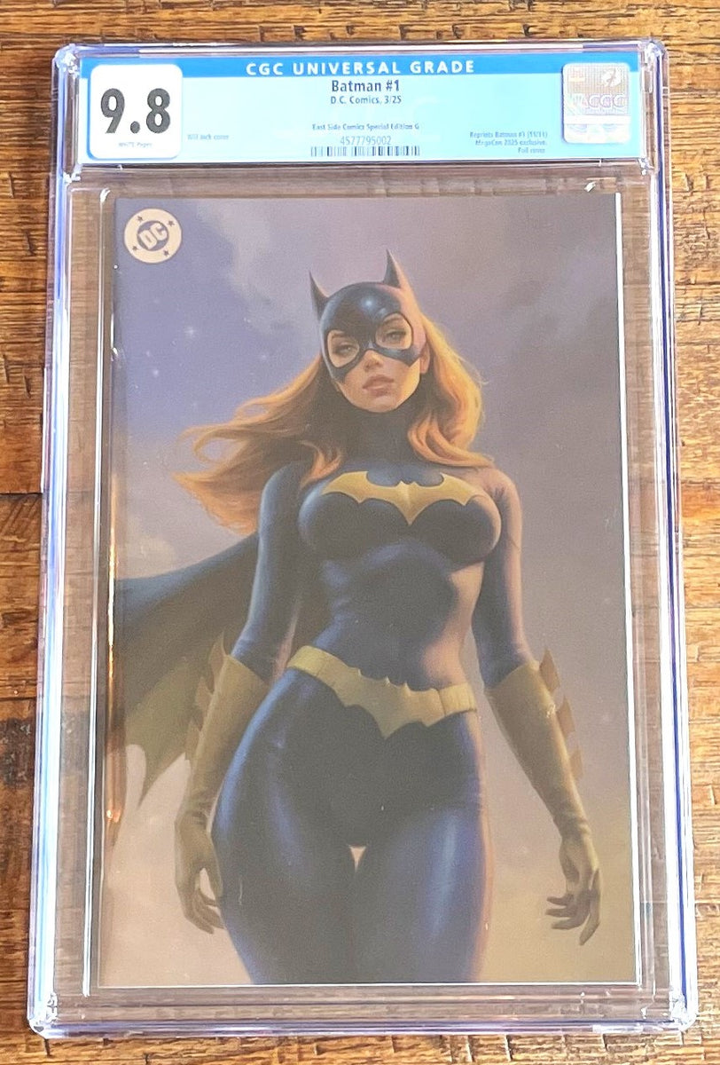 BATMAN (NEW 52) #1 CGC 9.8 WILL JACK MEGACON 2025 EXCL BATGIRL