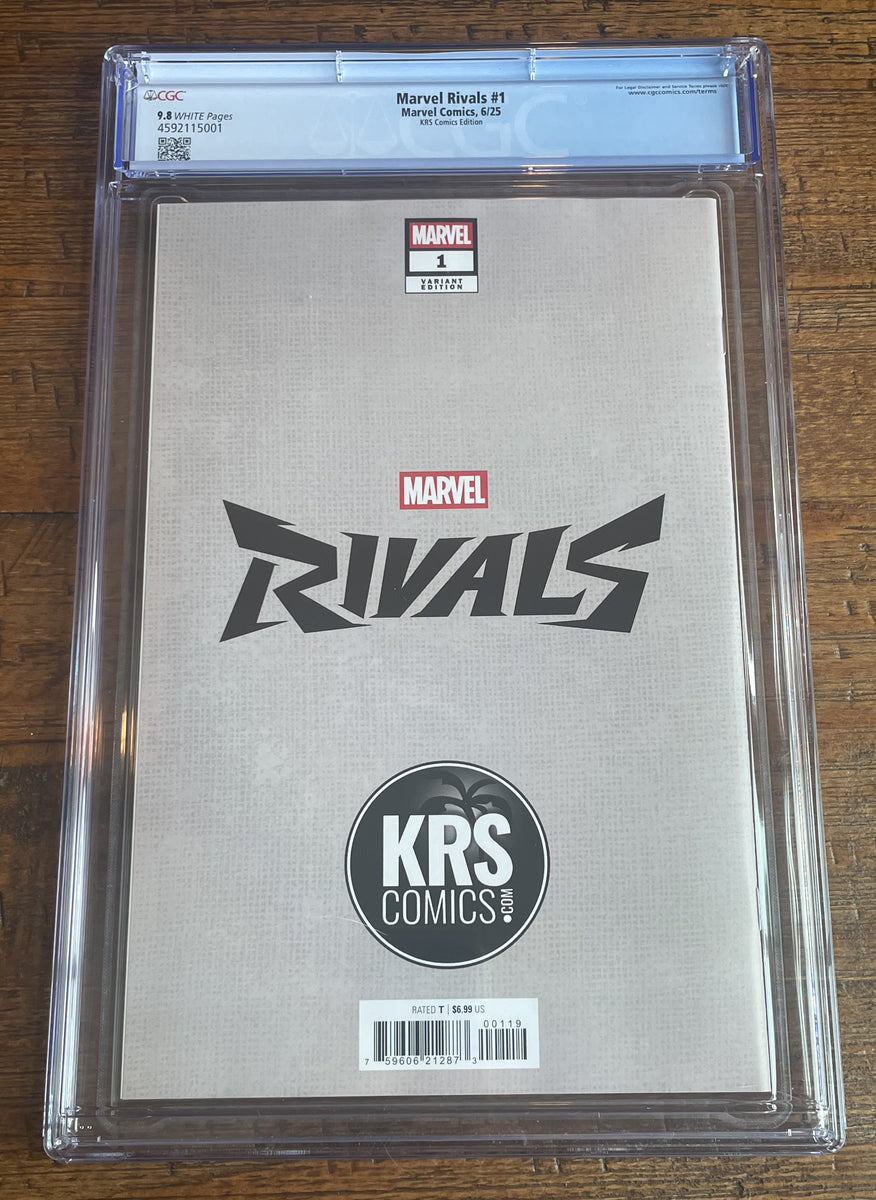 MARVEL RIVALS #1 CGC 9.8 GODTAIL EXCL LUNA & JEFF VARIANT LTD TO
