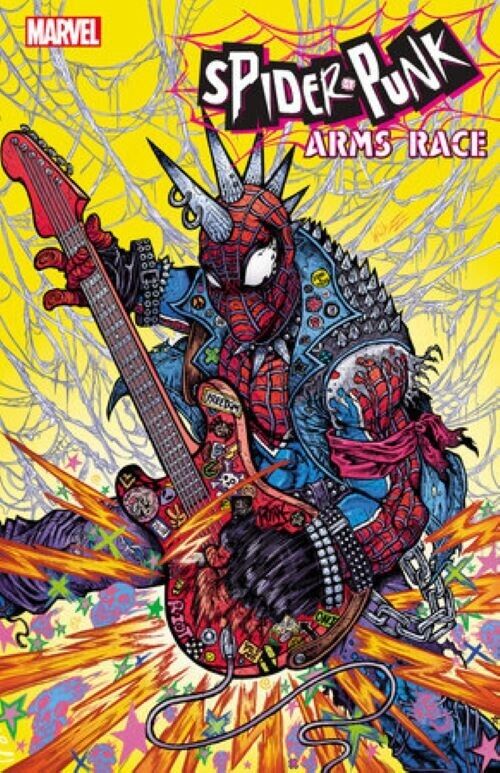 SPIDER-PUNK: ARMS RACE #1 MARIA WOLF 1:25 RI INCENTIVE VARIANT