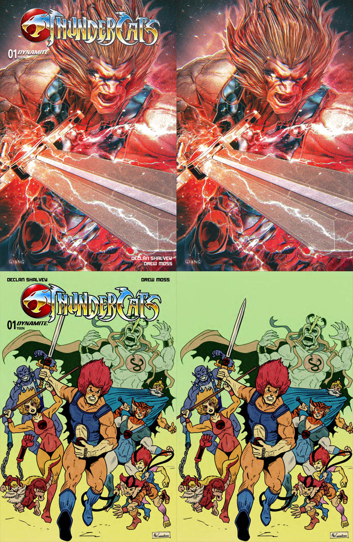 THUNDERCATS #1 JOHN GIANG & ALEX CORMACK 4-PACK & VARIANT OPTIONS