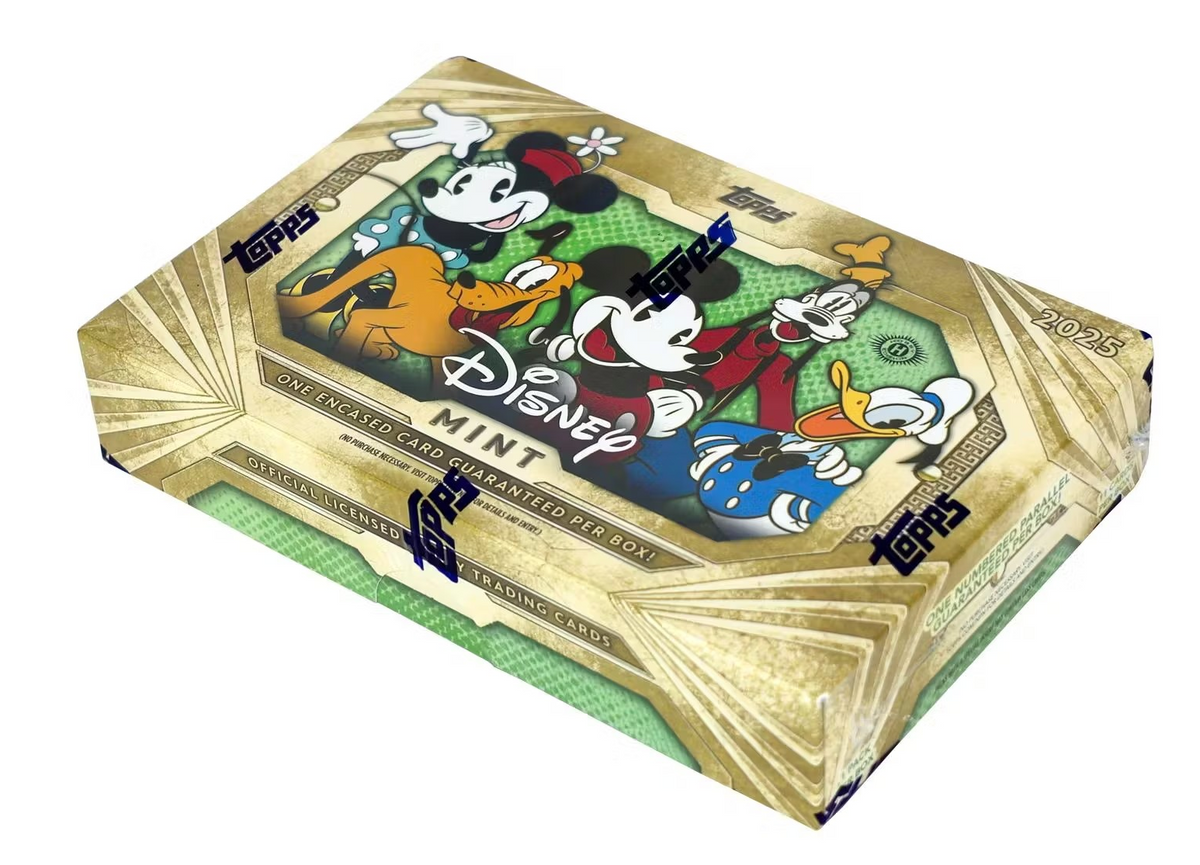 2025 TOPPS DISNEY MINT HOBBY BOX (1-PACKS / 11 TRADING CARDS