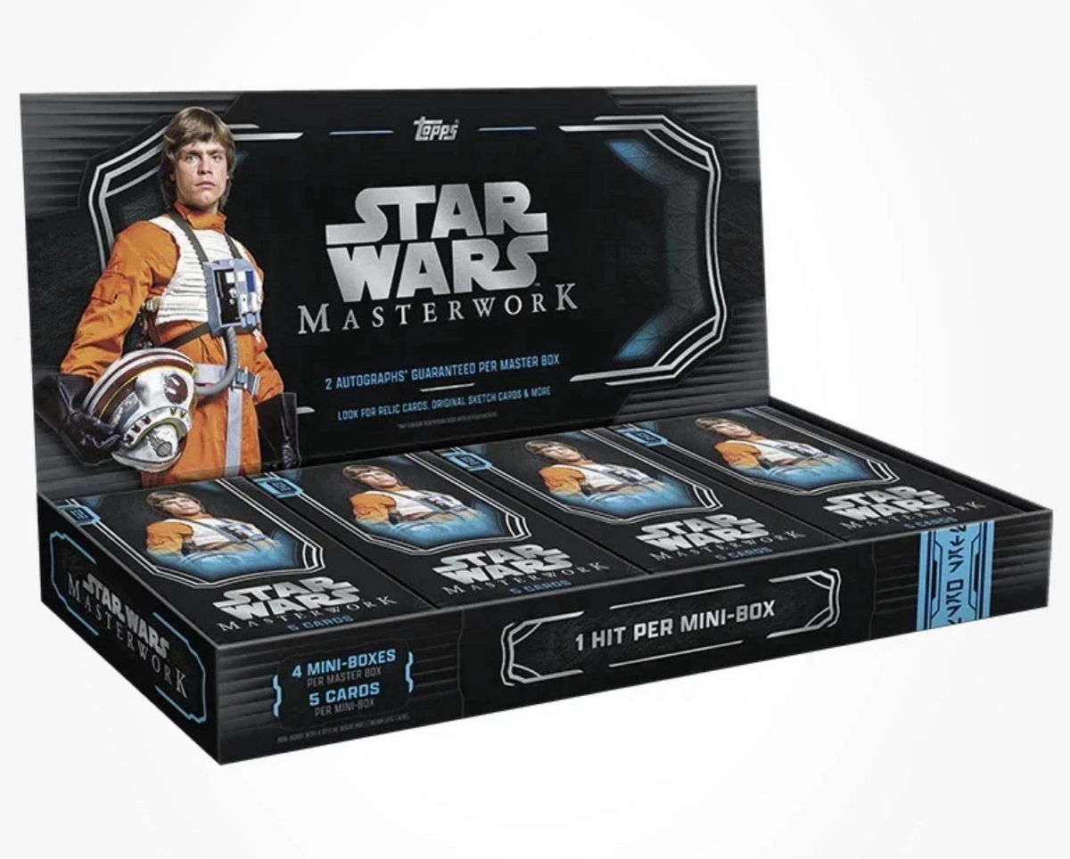 2025 TOPPS STAR WARS MASTERWORK HOBBY BOX NEW SEALED (20-CARDS