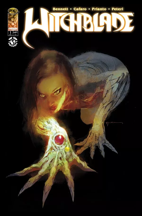 WITCHBLADE #1 BILL SIENKIEWICZ 1:100 RI INC VARIANT IMAGE COMICS