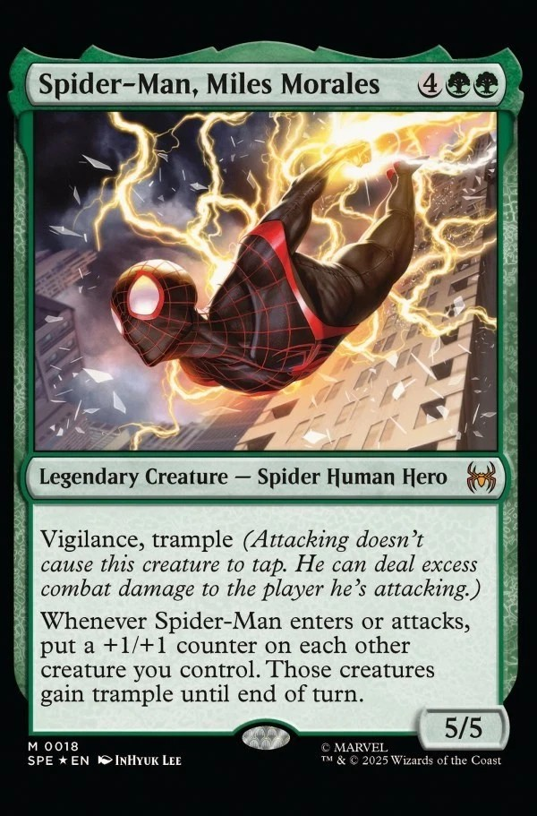 ULTIMATE IMPACT REBORN #1 INHYUK LEE MAGIC THE GATHERING MILES MORALES – East Side Comics