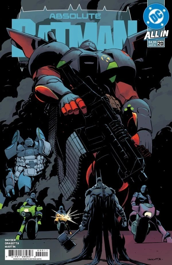 ABSOLUTE BATMAN #20 DRAGOTTA FIRST PRINT COVER-A VARIANT SCOTT