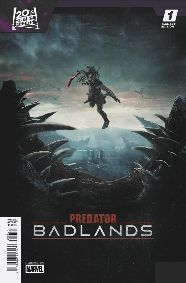 PREDATOR BADLANDS #1 MOVIE VARIANT COVER-B PREQUEL FIRST PRINT