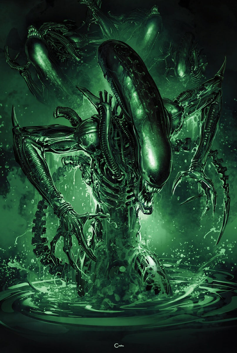 ALIEN #1 CLAYTON CRAIN NIGHT VISION VIRGIN VARIANT-C