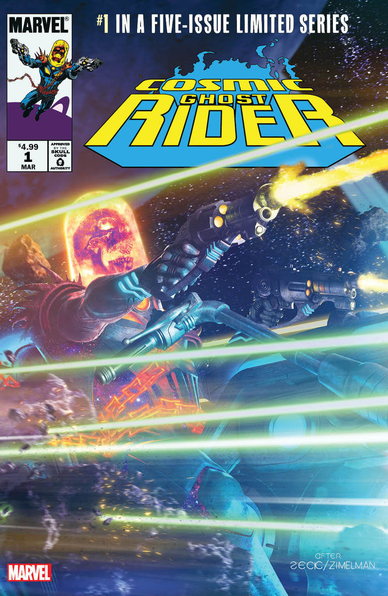 GHOST RIDER #1 - Su 1:25 Variant - NM - Marvel Comics GHOST RIDER #1 - Su 1:25 Variant - NM - Marvel Comics