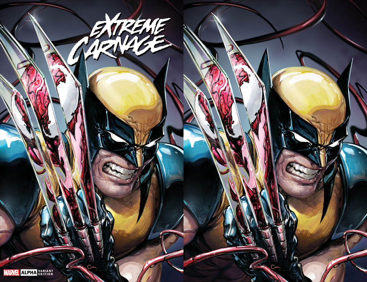 EXTREME CARNAGE ALPHA #1 CLAYTON CRAIN HOMAGE TRADE DRESS & VIRGIN VARIANTS