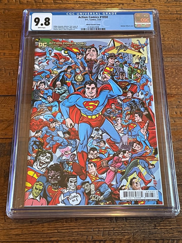 ACTION COMICS #1050 CGC 9.8 MIKE ALLRED 1:250 RI RETAILER INCENTIVE VARIANT-Y