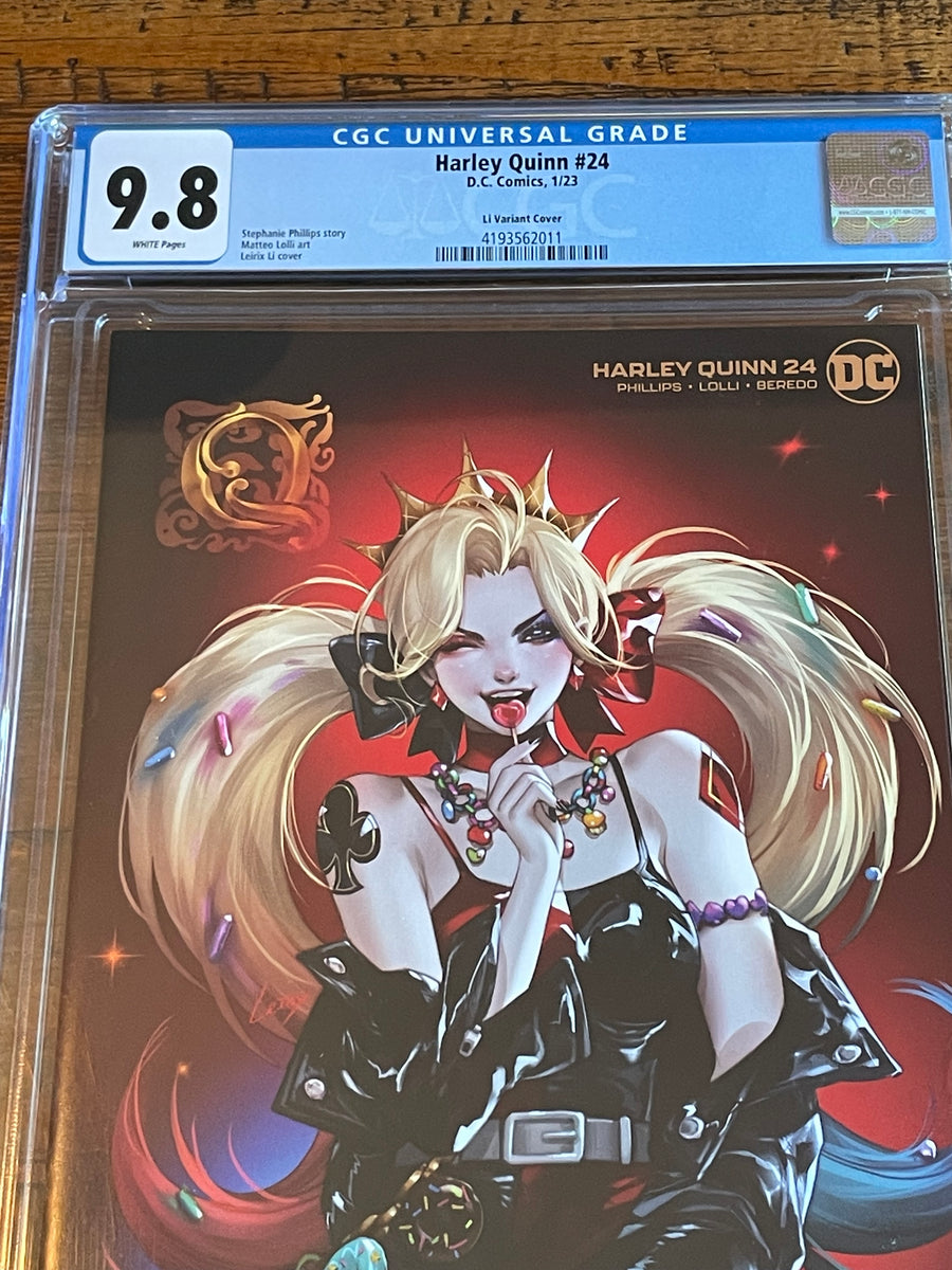 Harley Quinn 24 Cgc 98 Leirix Li 125 Ri Ratio Variant East Side Comics 