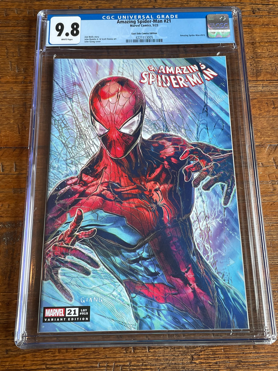AMAZING SPIDER-MAN #21 CGC 9.8 JOHN GIANG EXCL VARIANT LIMITED TO