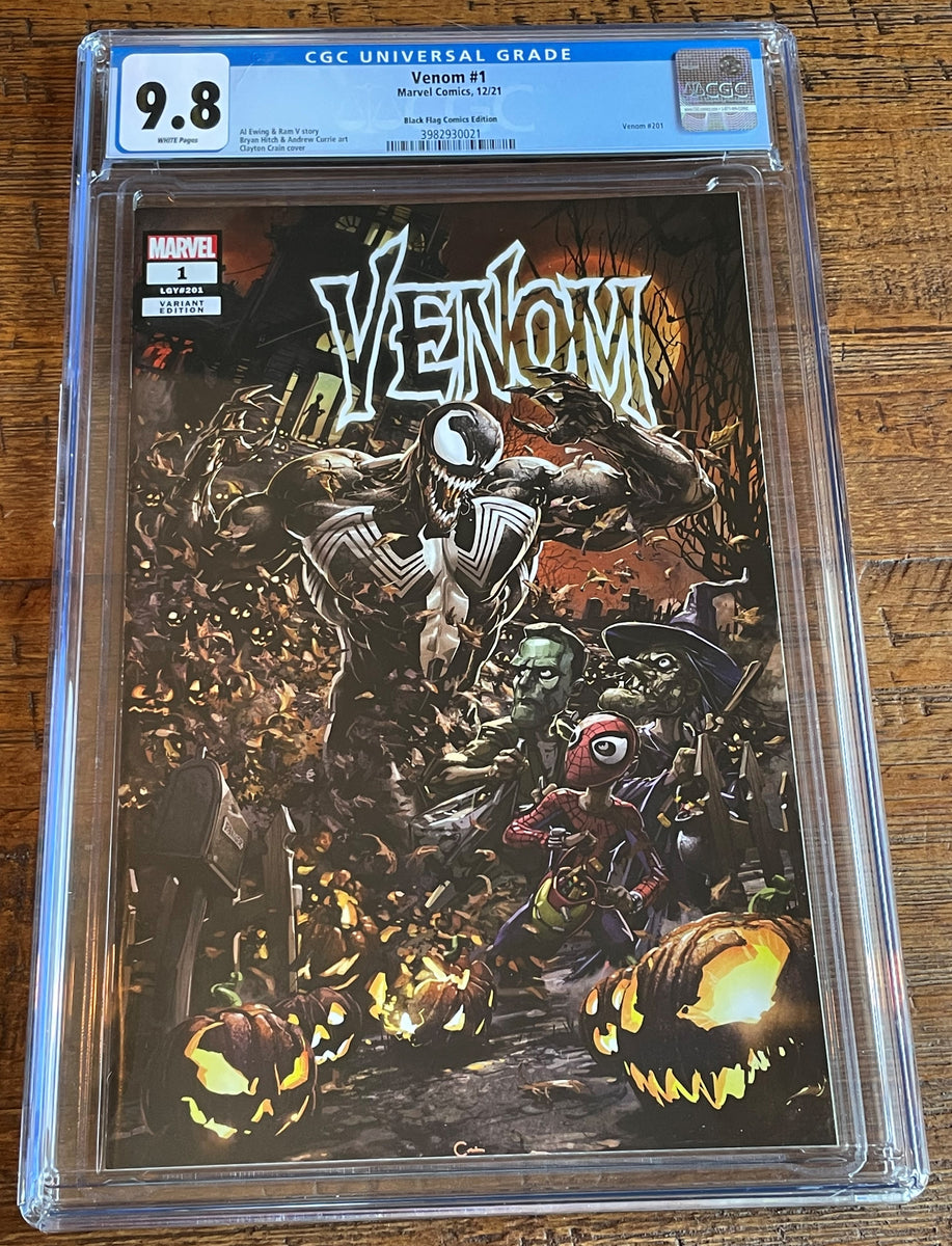 VENOM #150 CGC 9.8 UNKNOWN COMICS EDITION B Trade Variant CLAYTON store CRAIN 7/17