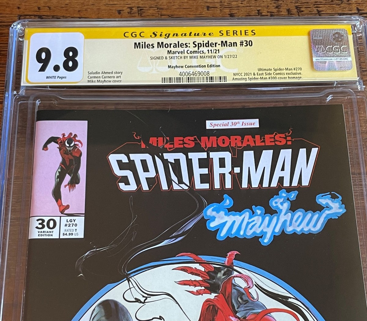 Web Of Spider-Man #39 CGC Graded 8.5 Marvel June 1988 White Pages Comic  Book.