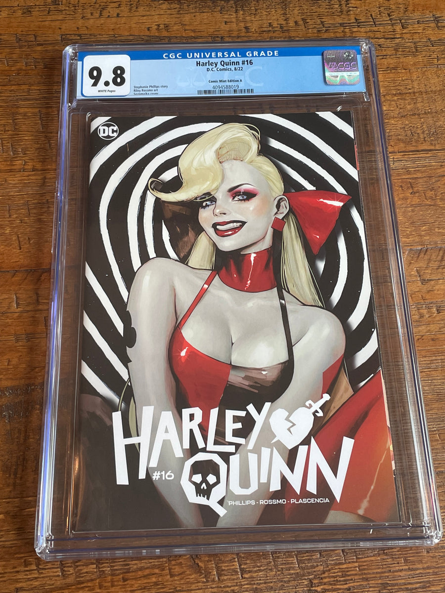 HARLEY QUINN #16 CGC 9.8 SOZOMAIKA TRADE DRESS VARIANT-A – East