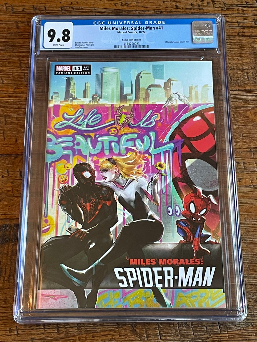 MILES MORALES: SPIDER-MAN #41 CGC 9.8 IVAN TAO 