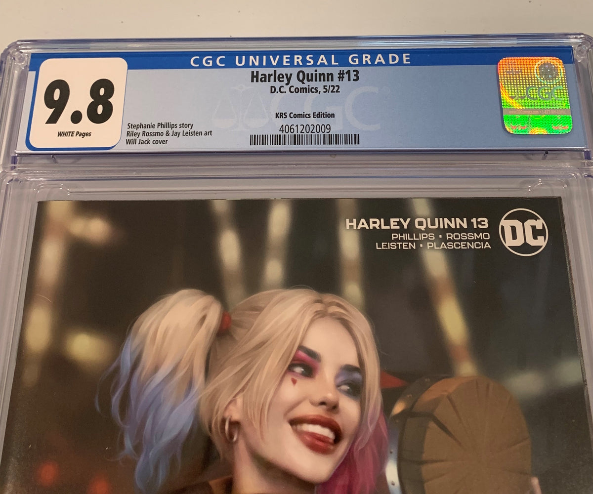 Harley Quinn 13 Cgc 98 Will Jack Virgin Variant B East Side Comics