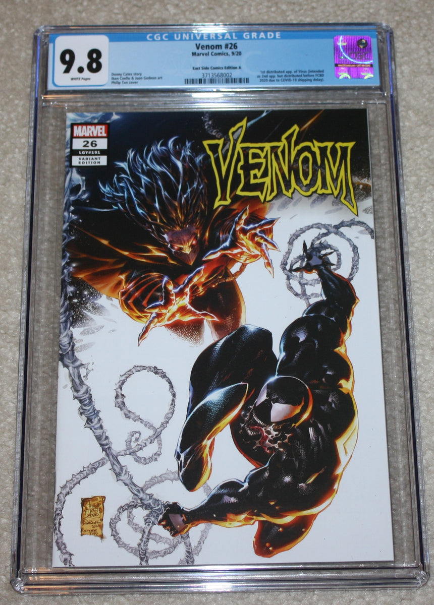 Venom #5 Sliney Virgin ASM 316 Homage store CGC 9.8 - 1st Full App & 1st Cover Bedlam