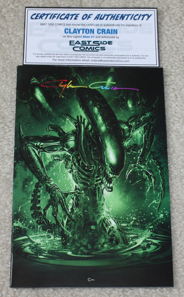 ALIEN #1 CRAIN popular INFINITY SIGNED!!