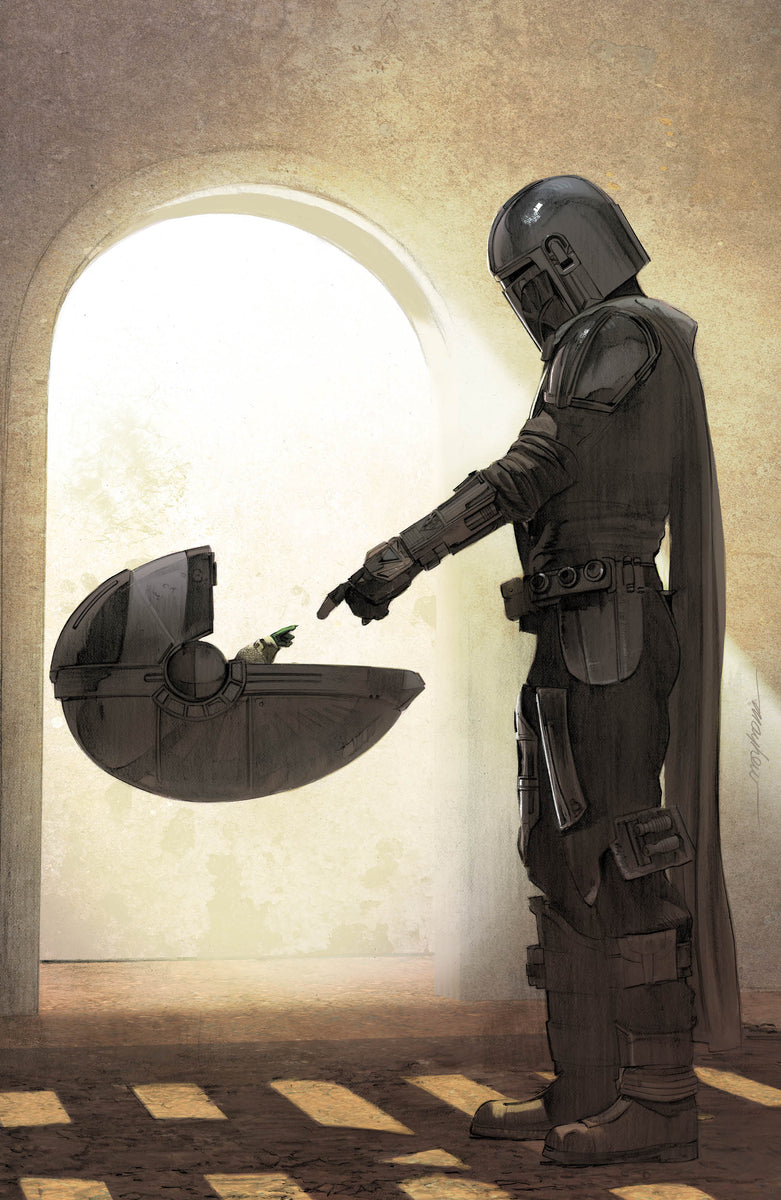 STAR WARS: THE MANDALORIAN #1 MIKE MAYHEW TRADE DRESS & VIRGIN