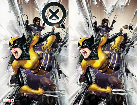X-Men 1 Clayton Crain X-23 Sketch Cover Series Virgin Variant DC Comics Marvel Comics X-Men Batman East Side Comics Virgin Exclusive cgc signed ss comics
