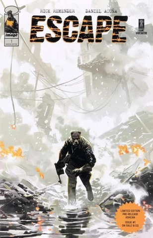 ESCAPE #1 RETAILER EXCL ASHCAN PREVIEW VARIANT 2025 RICK REMENDER