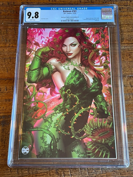 BATMAN #181 CGC 9.8 ARIEL DIAZ NYCC EXCL VIRGIN VARIANT HARLEY QUINN LTD 1000
