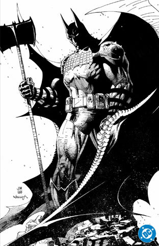 ABSOLUTE BATMAN #1 JIM LEE 1:100 RI INCENTIVE "B&W" SKETCH VARIANT-H SCOTT SNYDER